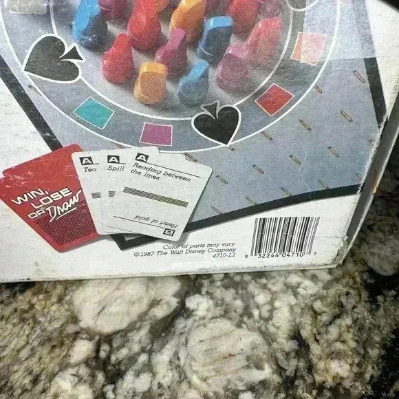 VINTAGE WIN LOSE OR DRAW Board Game Milton Bradley 1987 - Picture 8 of 16